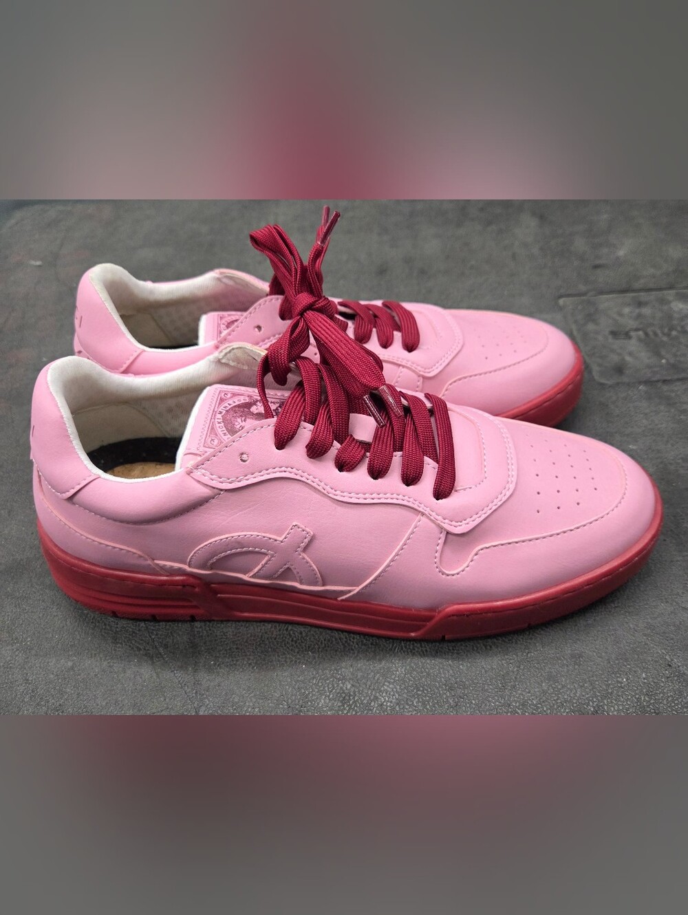 LØCI x Nicki Minaj RED RUBY DA SLEEZE ATOM Pink Sneakers